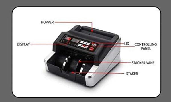 TVS Electronics Cash Counting Machine - Classic 232 - COD ,PHONEPAY,GOOGLE PAY,NETBANKING,UPI PAYMENT,DEBIT & CREDIT CARD PAYMENT.